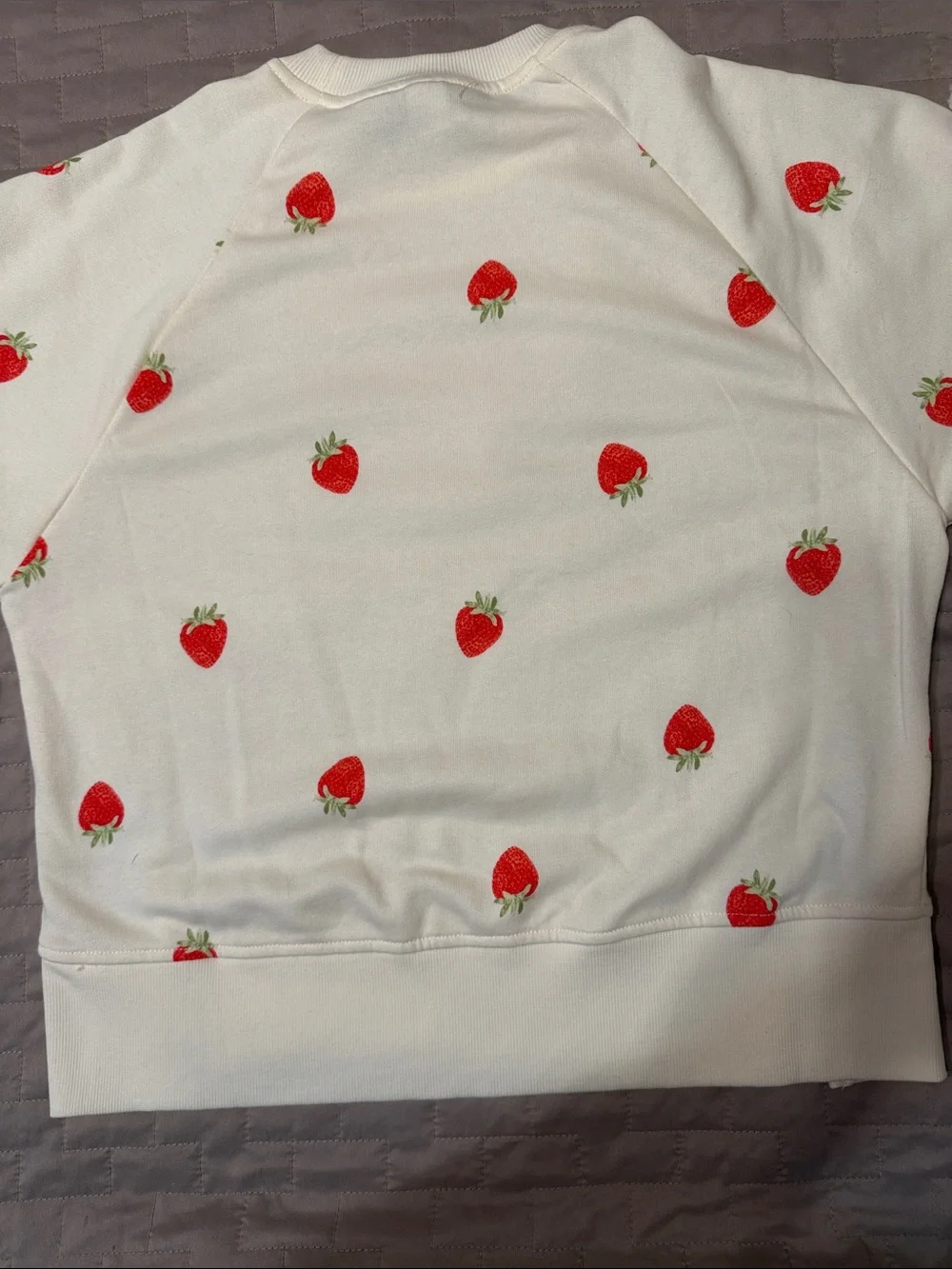 Girls Old Navy Lot with Cropped Cardigan and a Strawberry sweatshirt